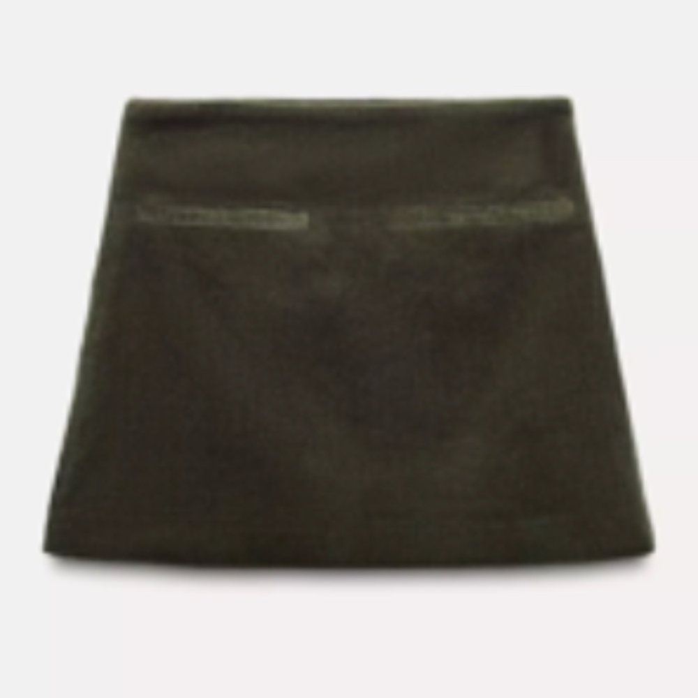 Zara Corduroy Mini Skirt - S